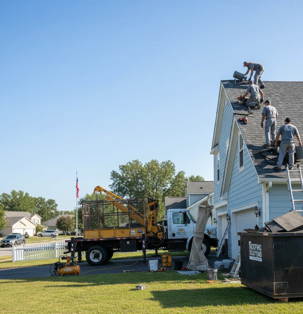 Roof Repair in Prairie Grove